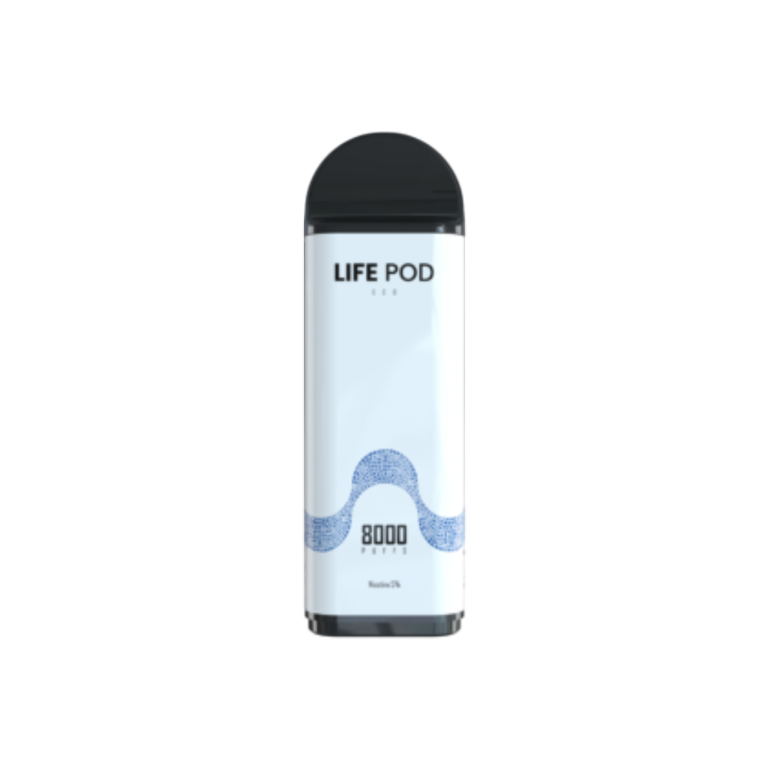 REFIL LIFE POD 8K PUFFS (NÃO ACOMPANHA A BASE)